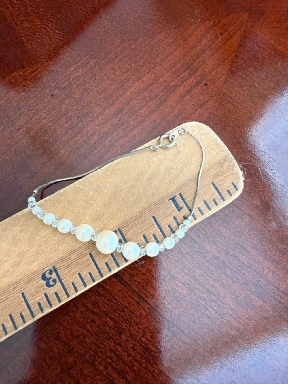 Vintage faux Pearl Bracelet